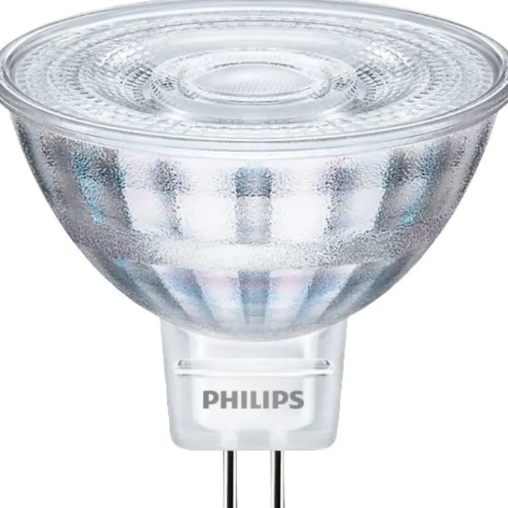 Outlet CorePro GU5.3 stiftpære, 2700K, Philips