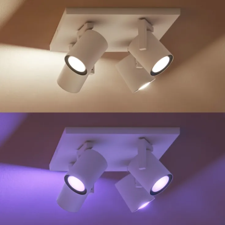 Hot Argenta spotlampe, hvid Philips Hue|Loftlamper