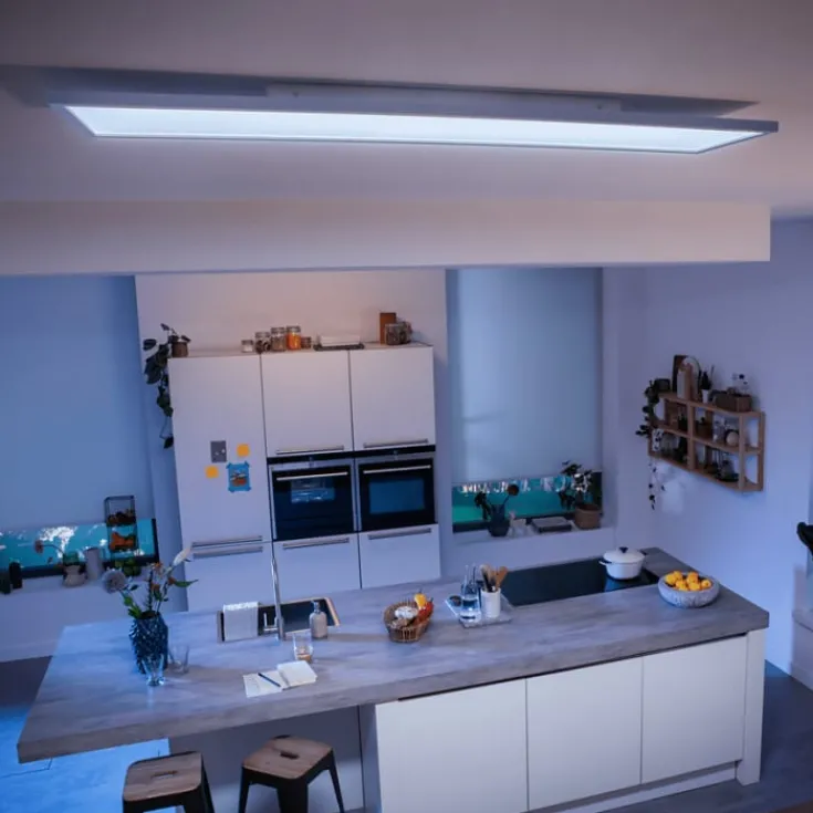 Online Aurelle LED panel, hvid, 120x30 cm Philips Hue|Philips Hue