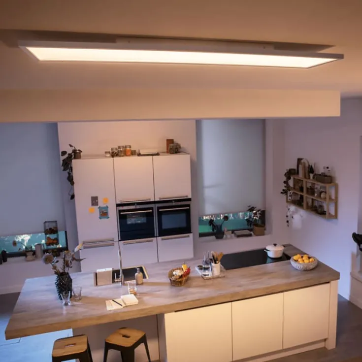 Online Aurelle LED panel, hvid, 120x30 cm Philips Hue|Philips Hue