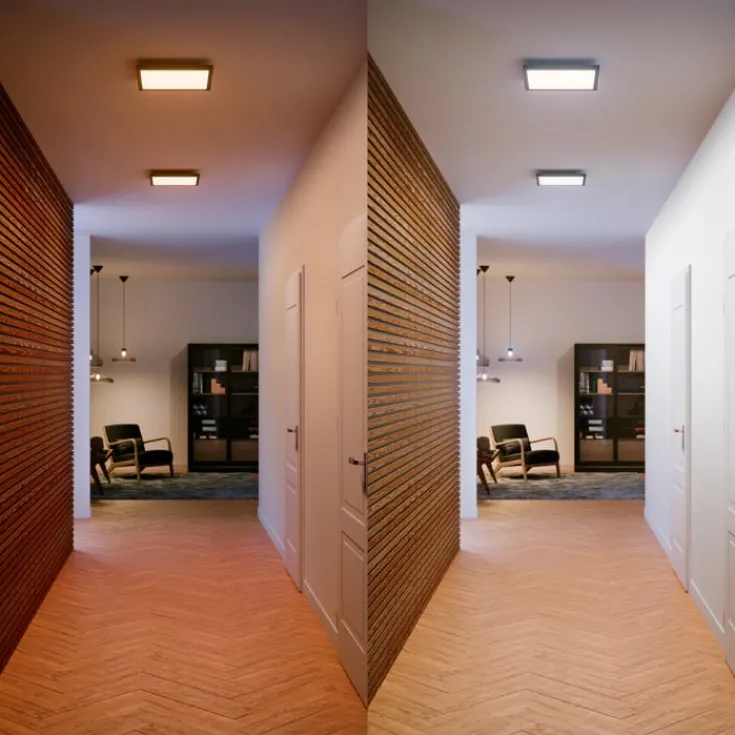 Hot Aurelle LED panel, sort, 30x30 cm Philips Hue|Philips Hue