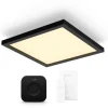 Discount Philips Hue Aurelle LED panel, sort, 30x30 cm, startsæt Indendørs Belysning