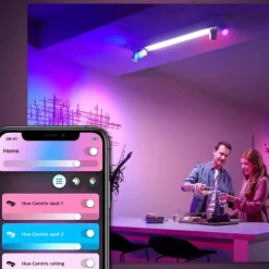 Outlet Centris spotlampe, hvid Philips Hue|Loftlamper