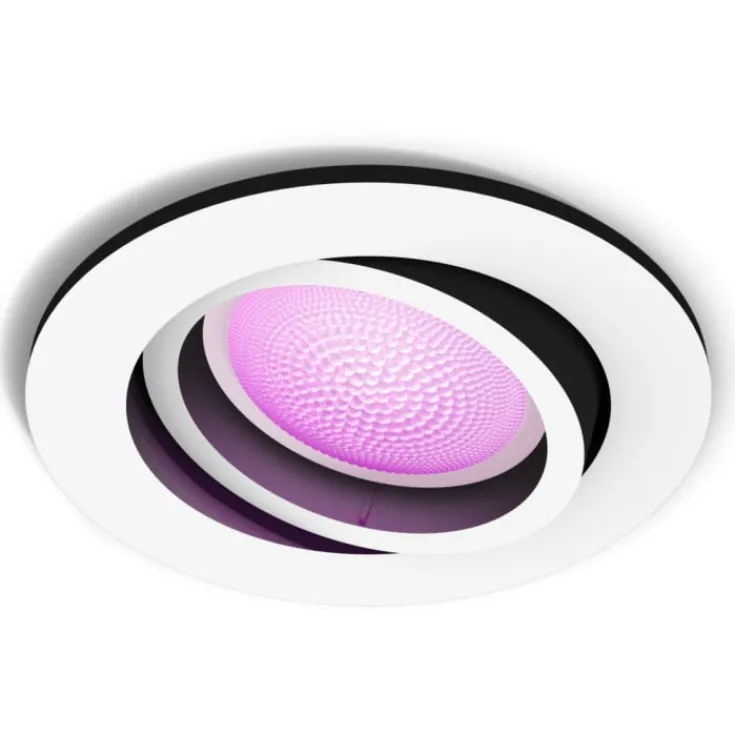 Outlet Centura indbygningsspot, hvid, Philips Hue|Philips Hue