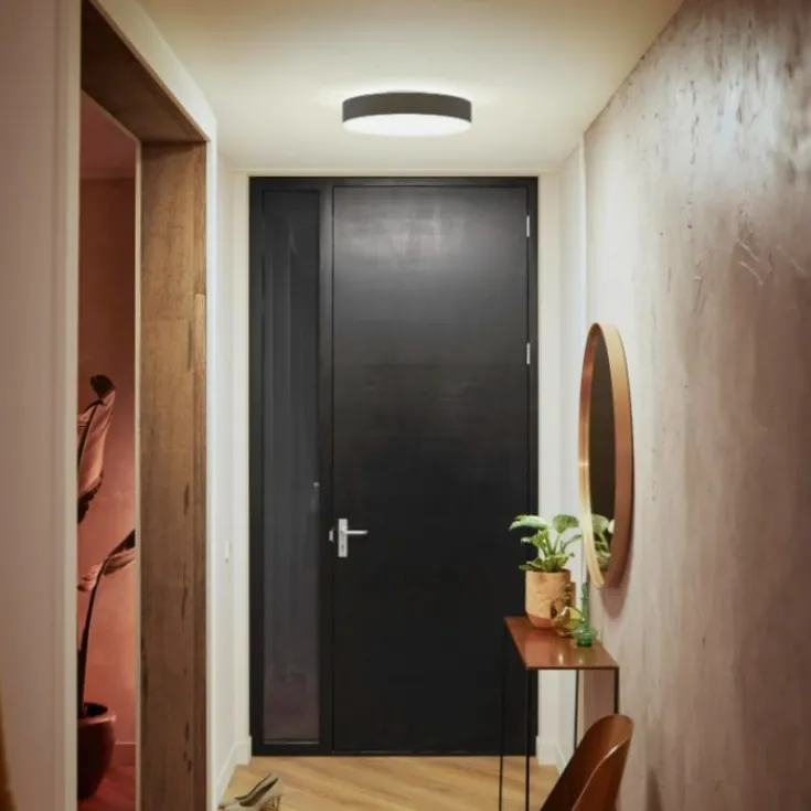 Hot Enrave plafond, sort, Philips Hue|Philips Hue