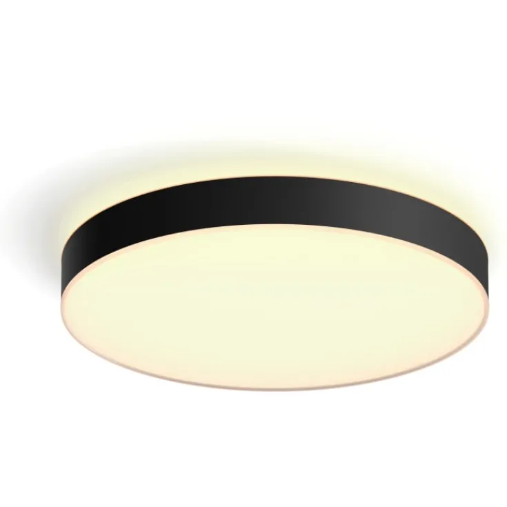 New Enrave plafond, sort, Philips Hue|Philips Hue