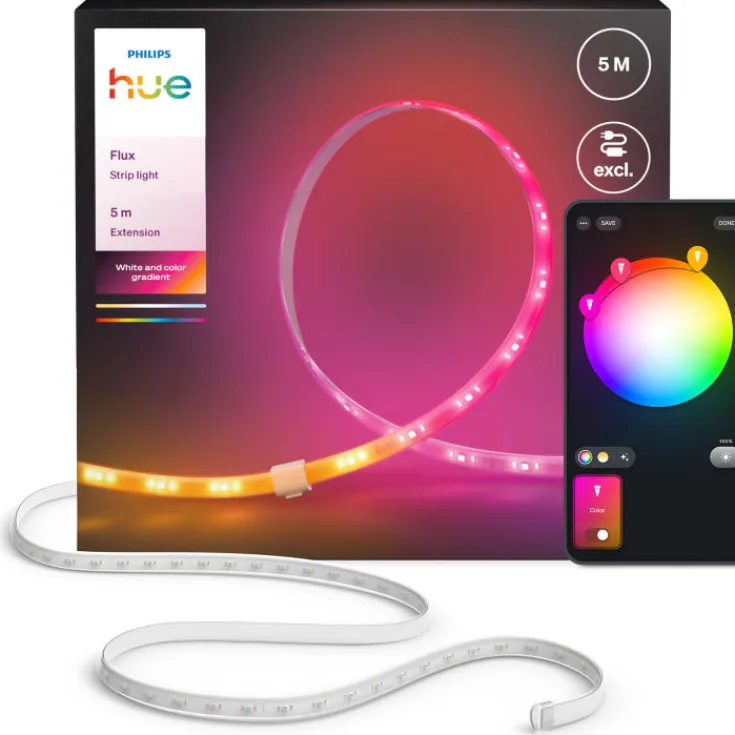 Discount Flux LED bånd, forlængersæt, Philips Hue|Philips Hue