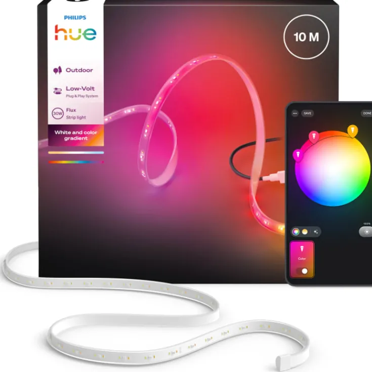 Online Flux udendørs LED strip, 10 meter Philips Hue|Philips Hue
