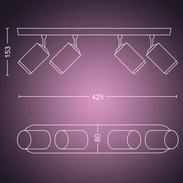 Sale Fugato spotlampe, Philips Hue|Loftlamper