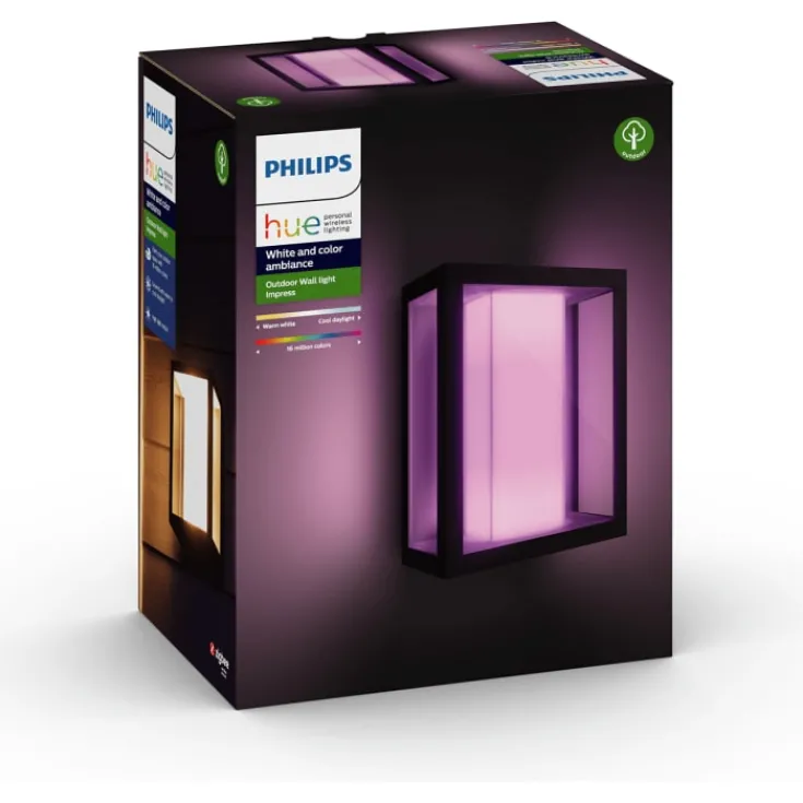 Sale Impress udendørs væglampe, stor Philips Hue|Philips Hue