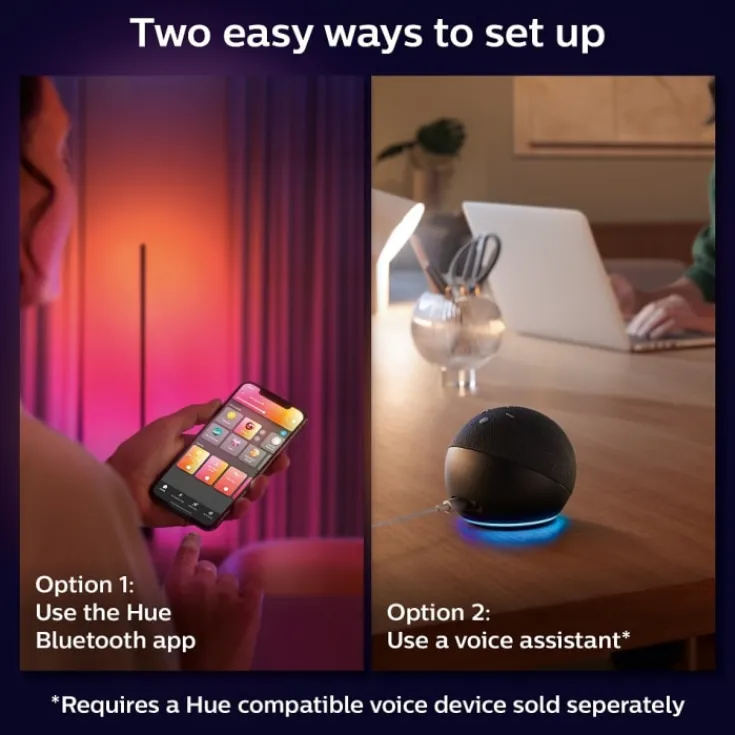 Signe Gradient bordlampe, Philips Hue|Bordlamper
