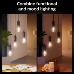 Discount White Ambiance E27 edisonpære, 2200K-6500K, 7W, Lyskilder|Philips Hue