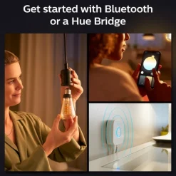 Discount White Ambiance E27 edisonpære, 2200K-6500K, 7W, Lyskilder|Philips Hue