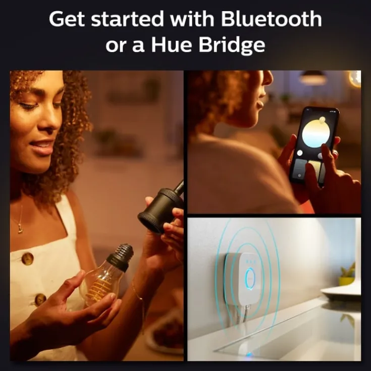 Discount White Ambiance E27 standardpære, 2200K-6500K, 7W Lyskilder|Philips Hue