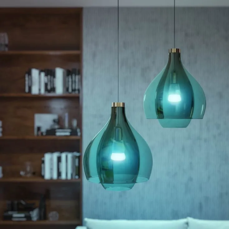 Sale White Color Ambiance E27 standardpære, 2000K-6500K, 6,5W, 2-pak Lyskilder|Philips Hue