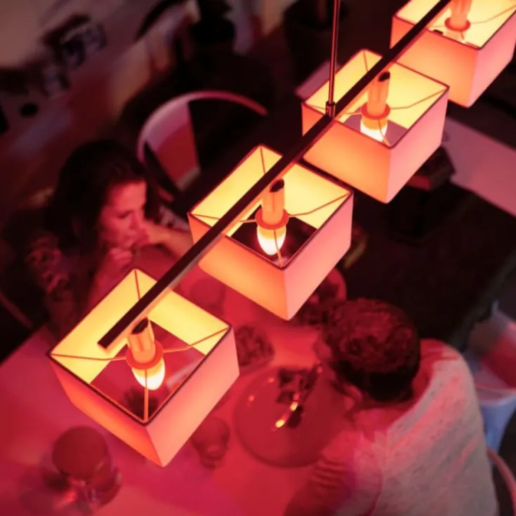 Hot White Color Ambiance GU10 spotpære, startsæt Lyskilder|Philips Hue