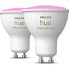 Best White Color Ambiance GU10 spotpærer, 2000K-6500K, 4,2W, 2-pak Lyskilder|Philips Hue
