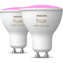 Best White Color Ambiance GU10 spotpærer, 2000K-6500K, 4,2W, 2-pak Lyskilder|Philips Hue