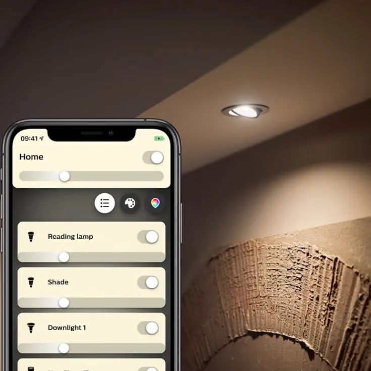 Online White GU10 spotpære, 2700K, 4,2W, 2-pak Lyskilder|Philips Hue
