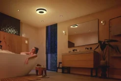 Clearance Xamento plafond, sort, Ø38 cm Philips Hue|Loftlamper
