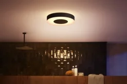Clearance Xamento plafond, sort, Ø38 cm Philips Hue|Loftlamper