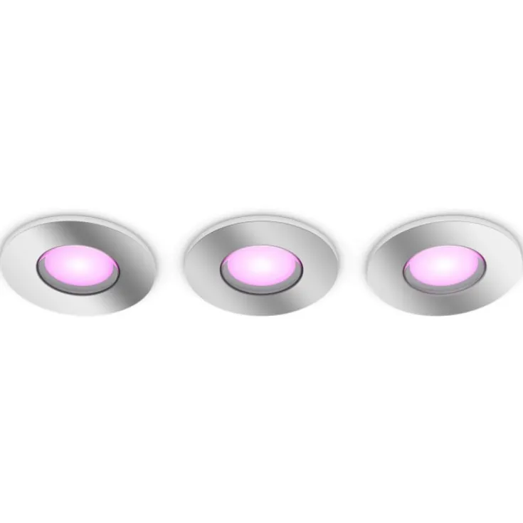 Clearance Xamento Recessed indbygningsspot, , 3-pak Philips Hue|Philips Hue