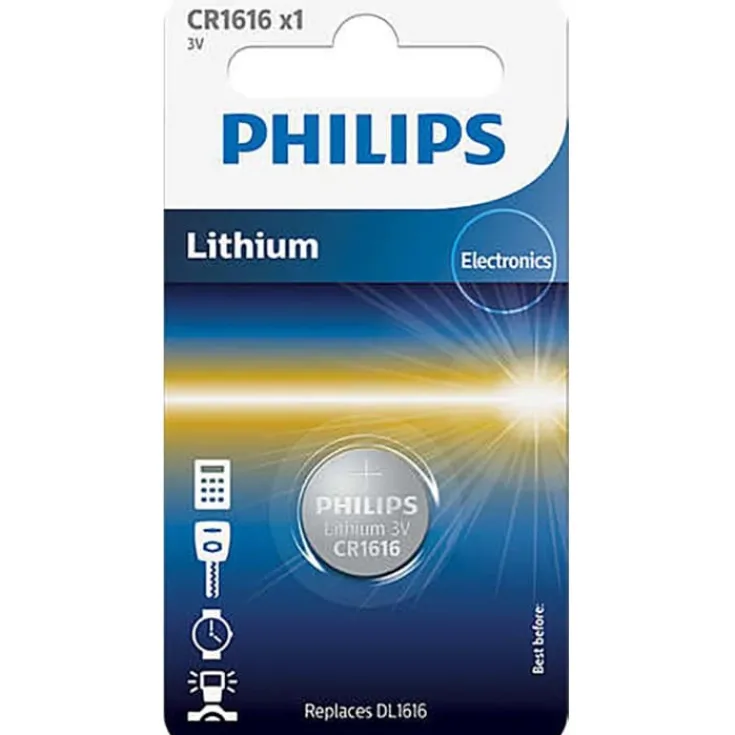 Clearance Lithium CR1616 batteri Batterier