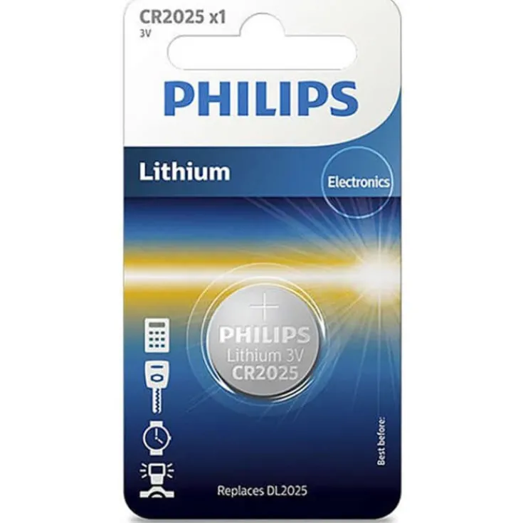 Lithium CR2025 batteri Batterier