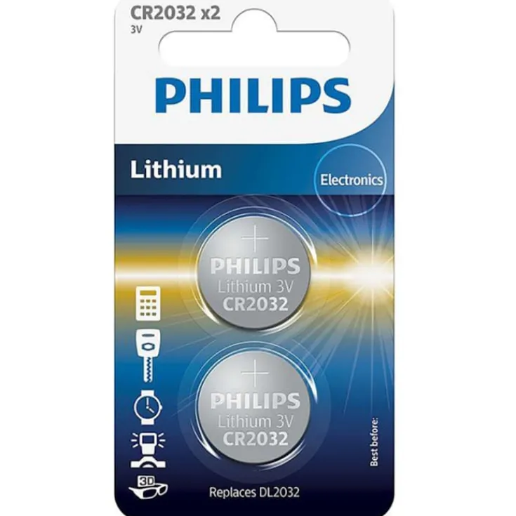 Clearance Lithium CR2032 batterier, Batterier