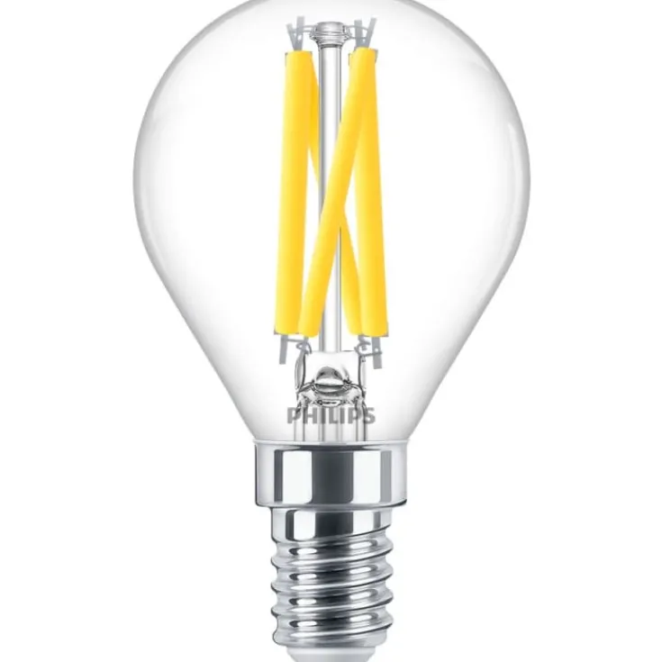 Online Master Dimtone E14 kronepære, 2200-2700K, Led Pærer|Philips