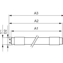 Online Master EM LED T8 lysstofrør 120cm, Lysstofrør|Philips