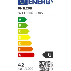 Master PL-T 4 Pin GX24Q-4, 42W, 3000K Pl- & Kompaktrør|Philips