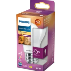 New Master Value E27 standardpære, 2700K, Led Pærer|Philips