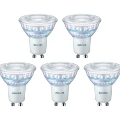 Clearance Master Value GU10 spotpære, , 3,7W, 5-pak Led Pærer|Philips