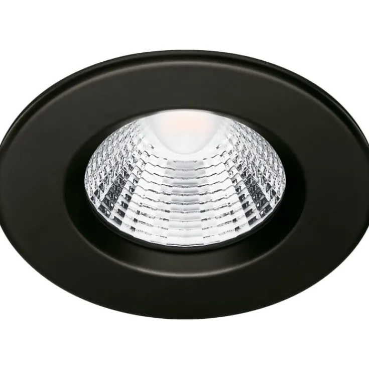 Clearance myBathroom Dive indbygningsspot, sort, 1-pak Indbygningsspots