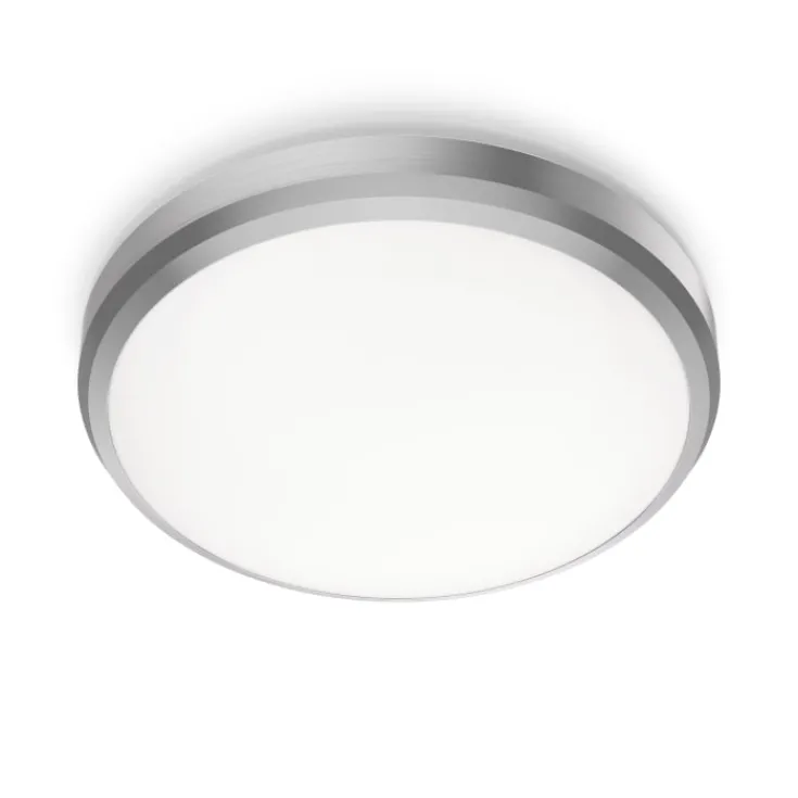 Hot myGarden Doris udendørs plafond, 4000K, krom Udendørs Loftlamper|Philips