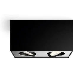 Clearance myLiving Box Special påbygningsspot, sort Påbygningsspots