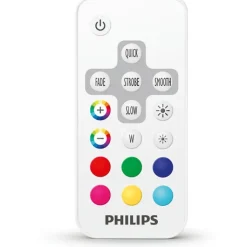 Clearance myLiving LED strip, farvet lys & fjernbetjening, 5 meter Led Strips|Philips