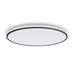 Online myLiving Ozziet plafond, 4000K, sort, Ø52,5 cm Philips