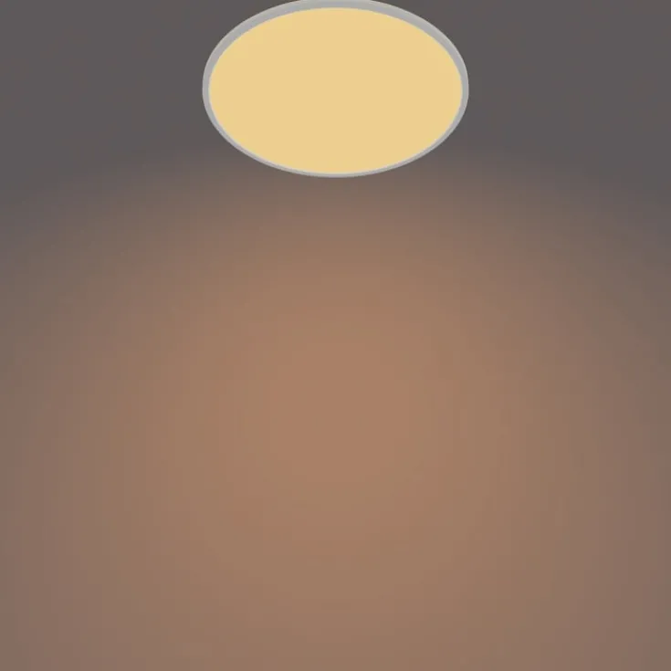 myLiving SceneSwitch Super Slim plafond, hvid, 2700K, Ø25 cm Philips