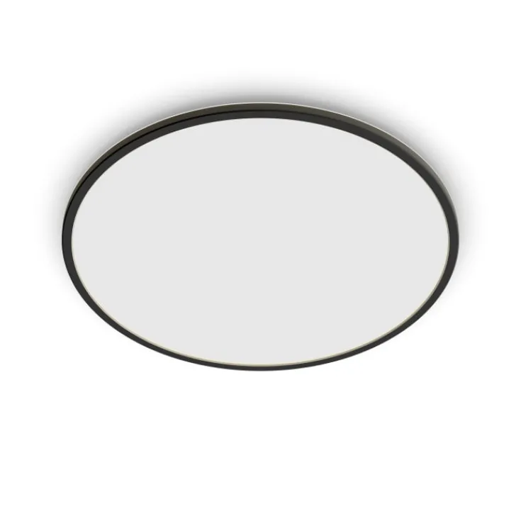 Best myLiving SceneSwitch Super Slim udendørs plafond, sort, 2700K Udendørs Loftlamper