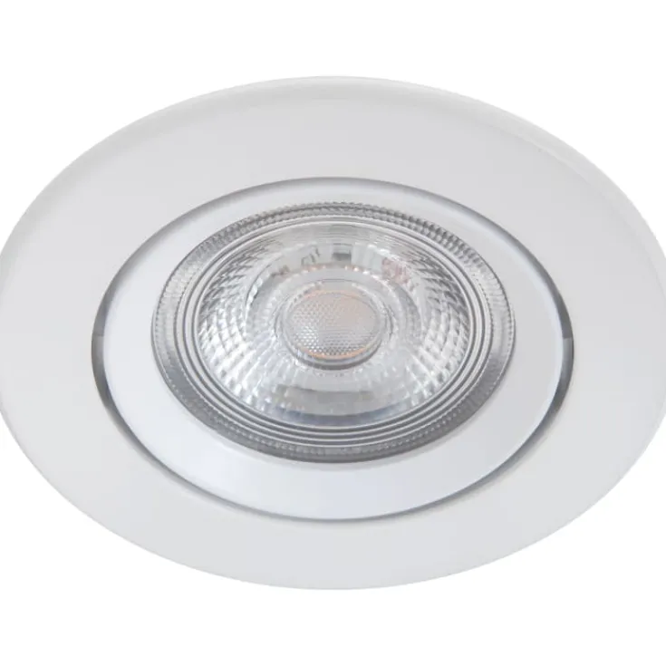 myLiving Sparkle indbygningsspot, 2700K, 5W, hvid, 3-pak Indbygningsspots|Philips
