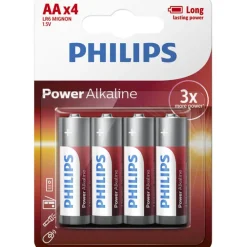Sale Power Alkaline AA batterier, Batterier
