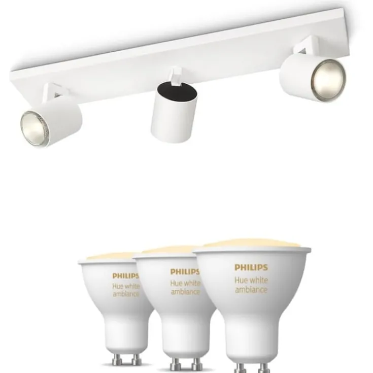 New Philips Runner spotlampe, 3 spots, Hue Philips Hue|Philips Hue