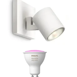 Online Philips Runner 1-Spot med Hue White Color Ambiance pære Philips Hue|Væglamper