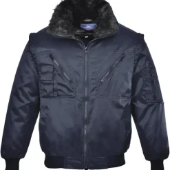 Hot pilotjakke, marineblå, str. 2XL Jakker & Veste