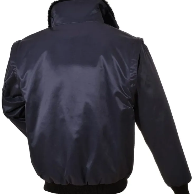 Hot pilotjakke, marineblå, str. 2XL Jakker & Veste