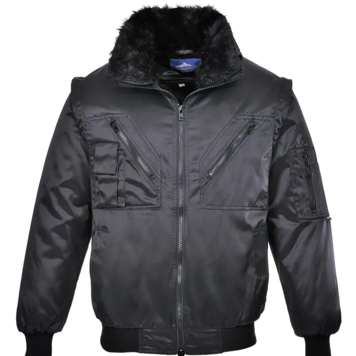 Best pilotjakke, sort, str. Jakker & Veste