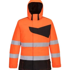 Discount PW2 vinterjakke, hi-vi orange/ort, tr. Jakker & Veste
