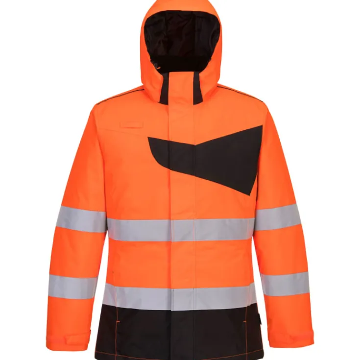 Discount PW2 vinterjakke, hi-vi orange/ort, tr. Jakker & Veste